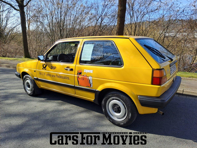 CarsForMovies | Volkswagen GOLF II 1989 Deutschland Gelb Braun Einsatzfahrzeug Kleinwagen DE - Nordrhein-Westfalen 7792 