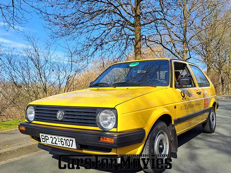 Volkswagen GOLF II 1989 Deutschland Gelb Braun Einsatzfahrzeug Kleinwagen DE - Nordrhein-Westfalen 7792 