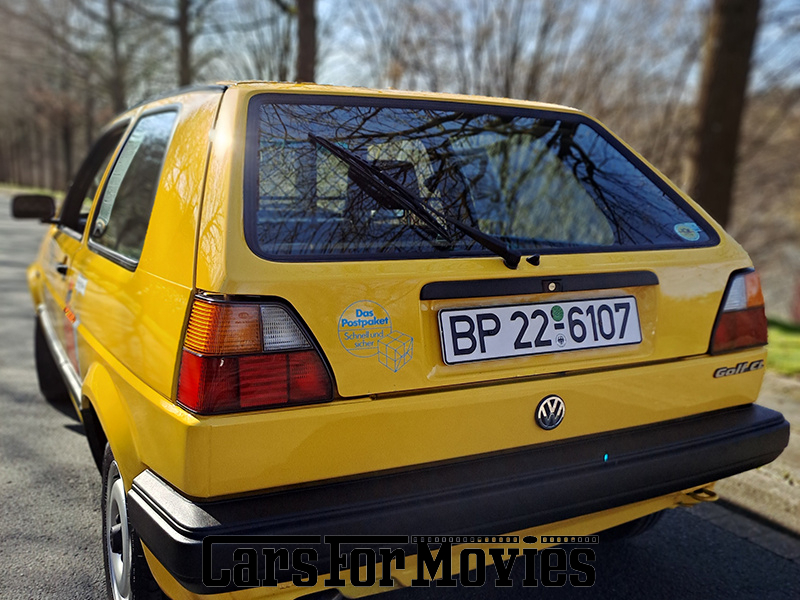 CarsForMovies | Volkswagen GOLF II 1989 Deutschland Gelb Braun Einsatzfahrzeug Kleinwagen DE - Nordrhein-Westfalen 7792 