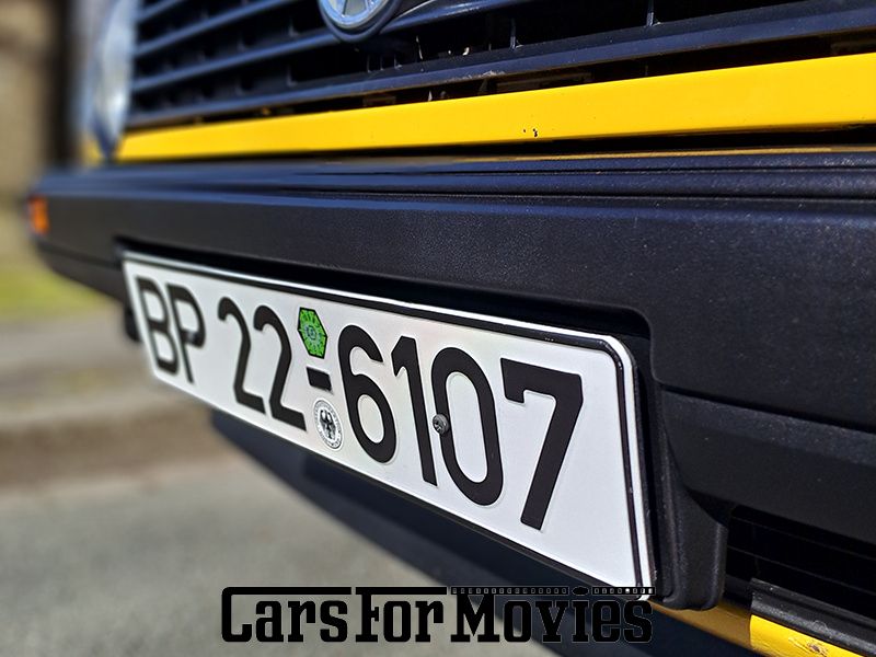 CarsForMovies | Volkswagen GOLF II 1989 Deutschland Gelb Braun Einsatzfahrzeug Kleinwagen DE - Nordrhein-Westfalen 7792 
