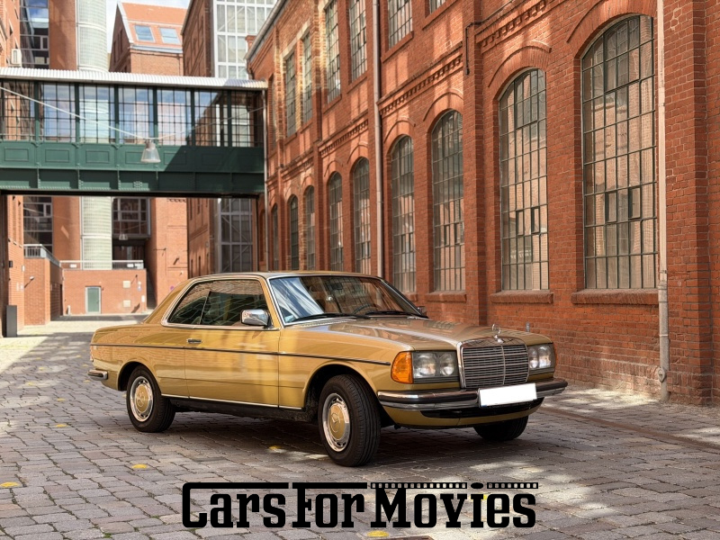 CarsForMovies | Mercedes Benz W123 230 C 1978 Deutschland Gold Grün Zivilfahrzeug Coupe DE - Berlin 7791 