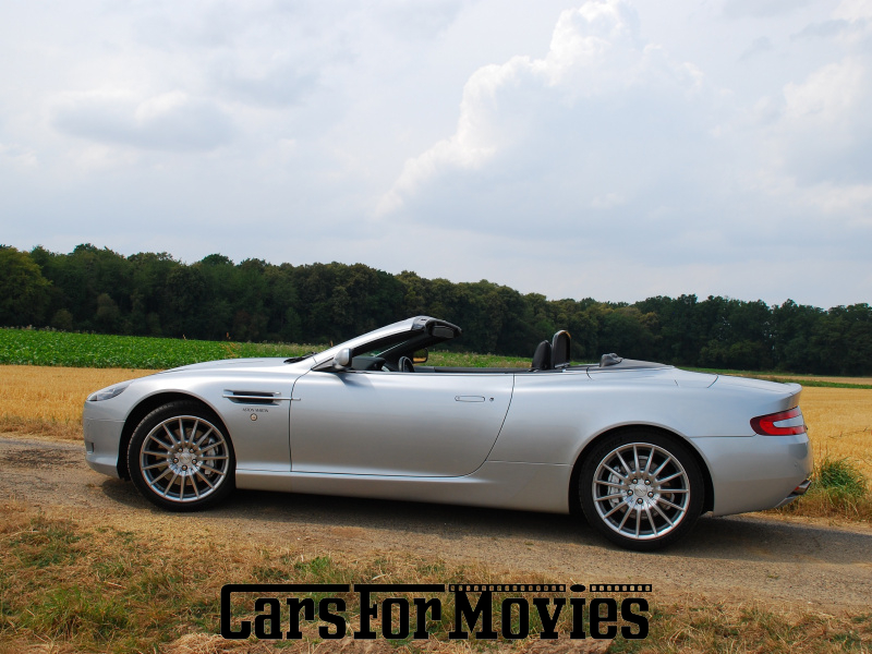 CarsForMovies | Aston Martin db 9 volante 6.0 V12 2008 England Silber Schwarz Zivilfahrzeug Cabrio DE - Nordrhein-Westfalen 7802 