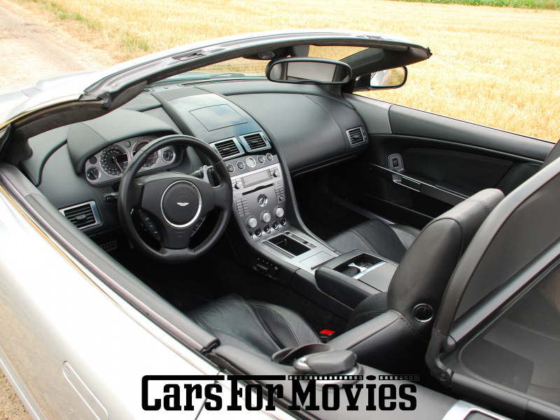 CarsForMovies | Aston Martin db 9 volante 6.0 V12 2008 England Silber Schwarz Zivilfahrzeug Cabrio DE - Nordrhein-Westfalen 7802 