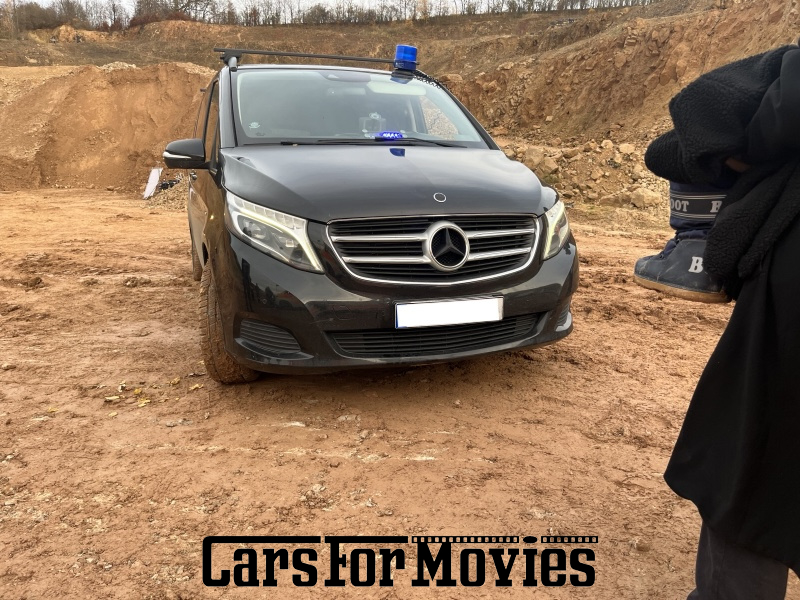 Mercedes Benz V Klasse 2015 Deutschland Schwarz Schwarz Einsatzfahrzeug Bus DE - Schleswig-Holstein 7803