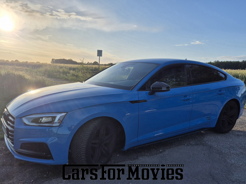 CarsForMovies | Audi A5 Sportback  2019 Deutschland Blau Schwarz Zivilfahrzeug Limousine DE - Niedersachsen 7828 
