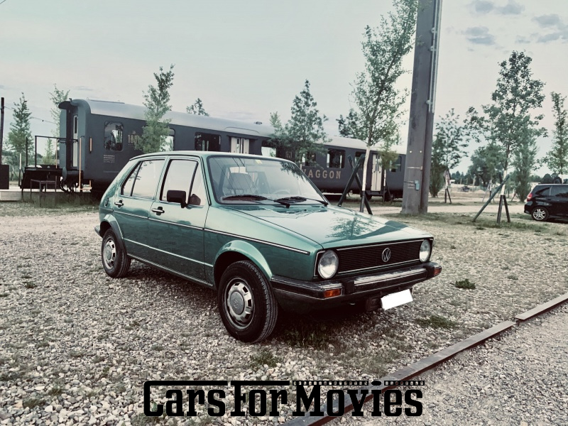 Volkswagen Golf 1 GL 1983 Deutschland Grün Beige Zivilfahrzeug Kleinwagen CH - Basel-Stadt 7809 Schweiz
Film Auto
Film Fahrzeug
Filmfahrzeuge