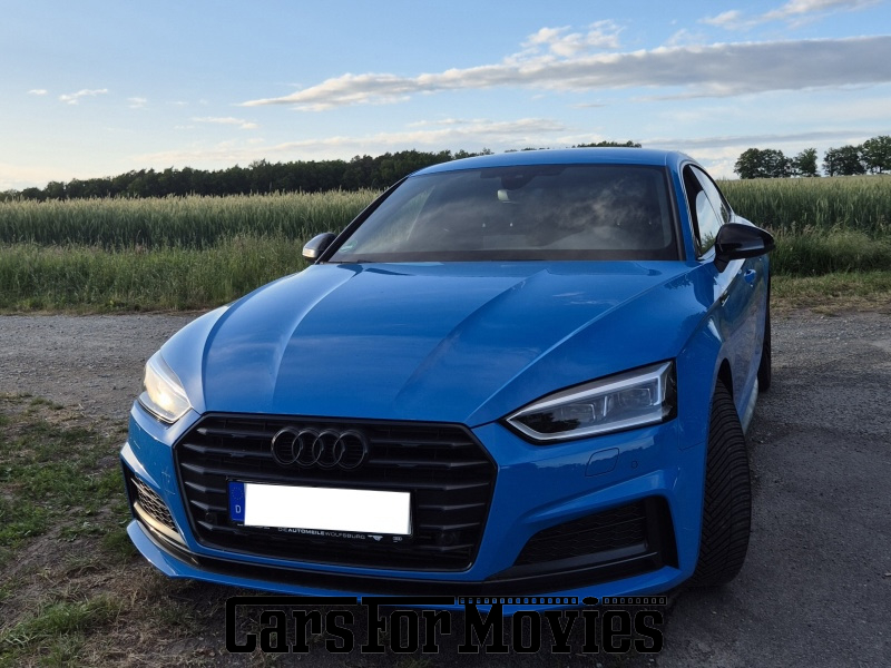 Audi A5 Sportback  2019 Deutschland Blau Schwarz Zivilfahrzeug Limousine DE - Niedersachsen 7828 