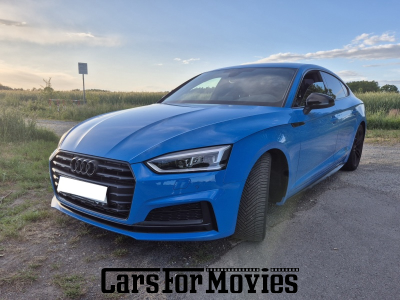 CarsForMovies | Audi A5 Sportback  2019 Deutschland Blau Schwarz Zivilfahrzeug Limousine DE - Niedersachsen 7828 