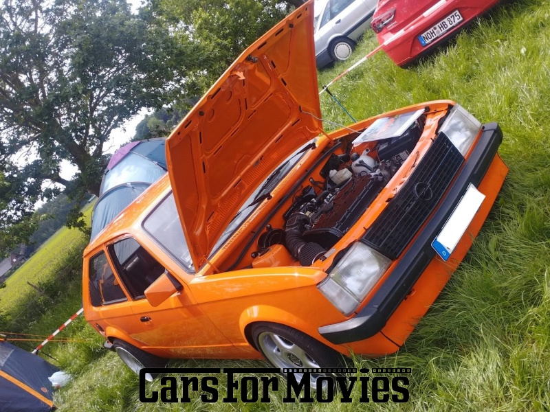 CarsForMovies | Opel Kadett D 1981 Deutschland Orange Schwarz Zivilfahrzeug Coupe DE - Niedersachsen 7829 