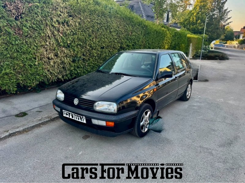 Volkswagen Golf 1993 Deutschland Schwarz Grau Zivilfahrzeug Kleinwagen DE - Berlin 7832 