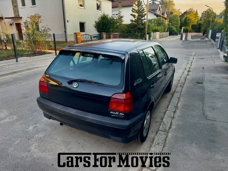 CarsForMovies | Volkswagen Golf 1993 Deutschland Schwarz Grau Zivilfahrzeug Kleinwagen DE - Berlin 7832 