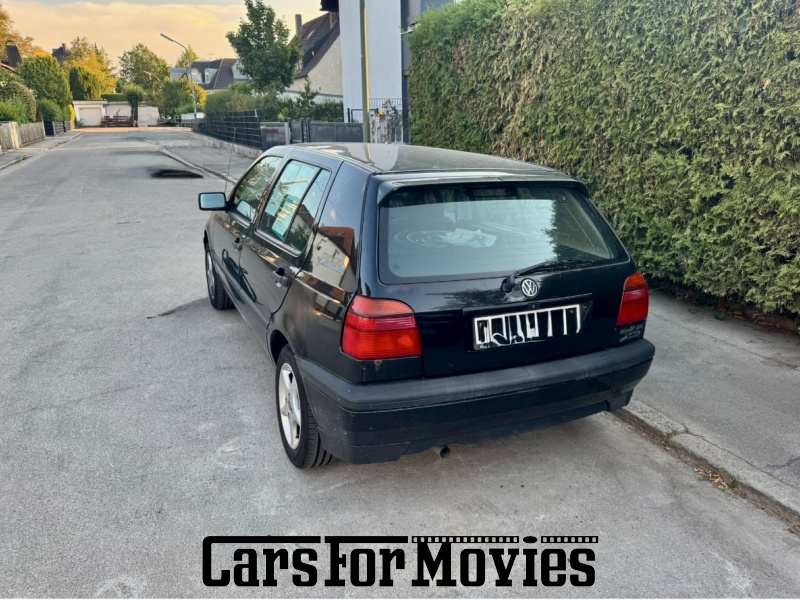 CarsForMovies | Volkswagen Golf 1993 Deutschland Schwarz Grau Zivilfahrzeug Kleinwagen DE - Berlin 7832 