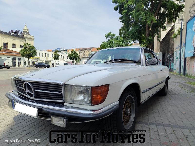 CarsForMovies | Mercedes Benz 280SLC 1979 Deutschland Weiß Beige Zivilfahrzeug Coupe DE - Berlin 7835 