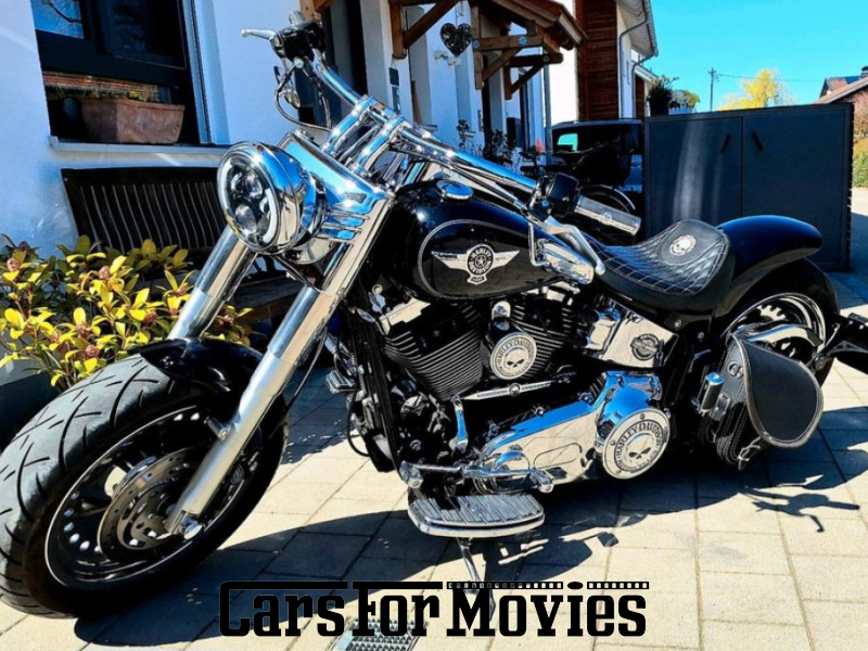 Harley Davidson Fat Boy 2012 USA Schwarz Schwarz Zwei- und Dreirad Motorrad DE - Bayern 7842