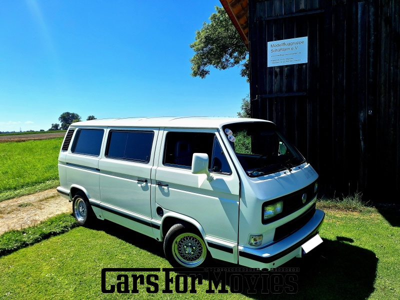Volkswagen T3 Whitestar 1989 Deutschland Weiß Grau Zivilfahrzeug Kombi DE - Bayern 7843