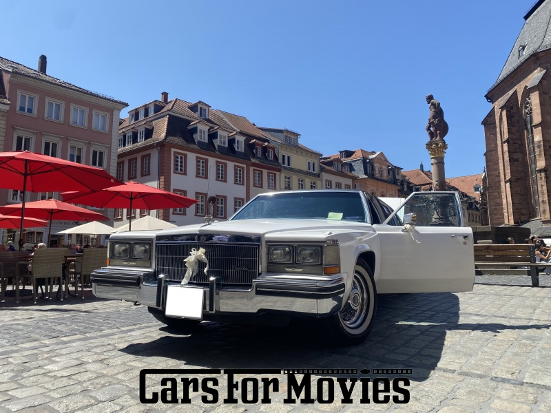 CarsForMovies | Cadillac DEVILLE  1984 USA Weiß Blau Zivilfahrzeug Limousine DE - Baden-Württemberg 7846 