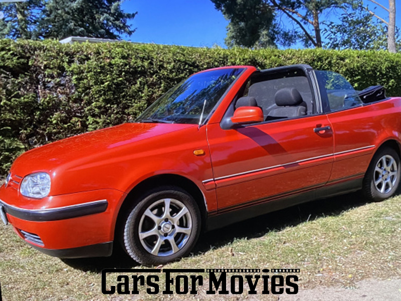 Volkswagen Golf 1999 Deutschland Rot Rot Zivilfahrzeug Cabrio DE - Brandenburg 7849 