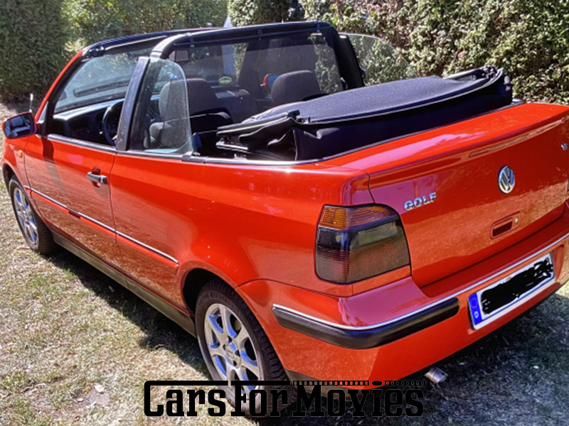 CarsForMovies | Volkswagen Golf 1999 Deutschland Rot Rot Zivilfahrzeug Cabrio DE - Brandenburg 7849 