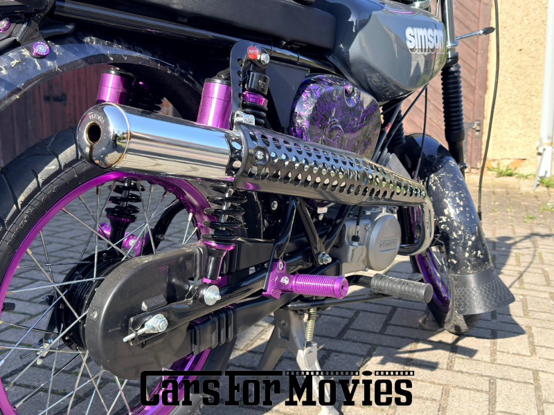 CarsForMovies | Simson S51 1886 DDR Grau Pink Zwei- und Dreirad DDR Fahrzeug allgemein DE - Sachsen-Anhalt 7853 