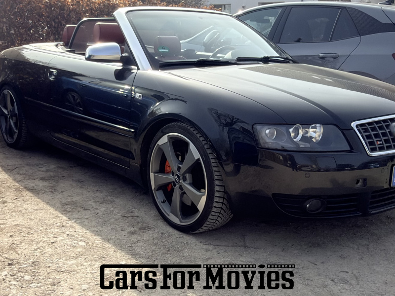 Audi A4 s4 Cabrio  2004 Deutschland Schwarz Rot Zwei- und Dreirad Cabrio DE - Sachsen-Anhalt 7854 