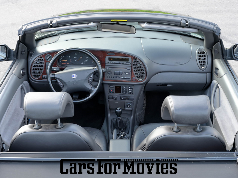 CarsForMovies | Saab 93 SE 2000 Schweden Schwarz Grau Zivilfahrzeug Cabrio DE - Niedersachsen 7850 