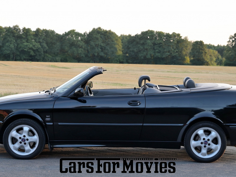 CarsForMovies | Saab 93 SE 2000 Schweden Schwarz Grau Zivilfahrzeug Cabrio DE - Niedersachsen 7850 