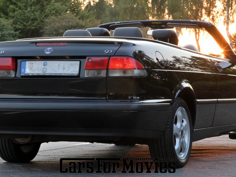 CarsForMovies | Saab 93 SE 2000 Schweden Schwarz Grau Zivilfahrzeug Cabrio DE - Niedersachsen 7850 