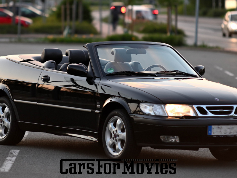 CarsForMovies | Saab 93 SE 2000 Schweden Schwarz Grau Zivilfahrzeug Cabrio DE - Niedersachsen 7850 