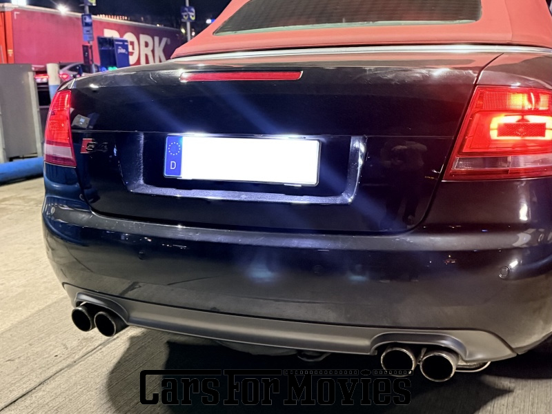 CarsForMovies | Audi A4 s4 Cabrio  2004 Deutschland Schwarz Rot Zwei- und Dreirad Cabrio DE - Sachsen-Anhalt 7854 