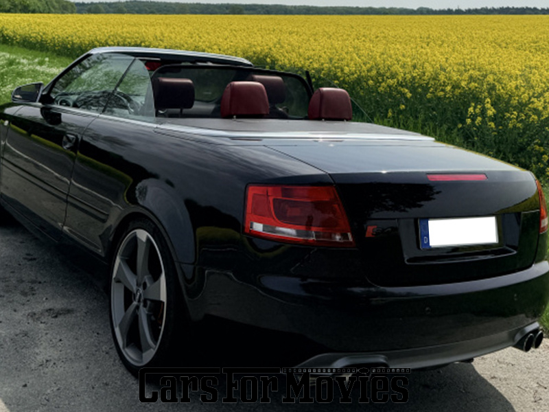 CarsForMovies | Audi A4 s4 Cabrio  2004 Deutschland Schwarz Rot Zwei- und Dreirad Cabrio DE - Sachsen-Anhalt 7854 
