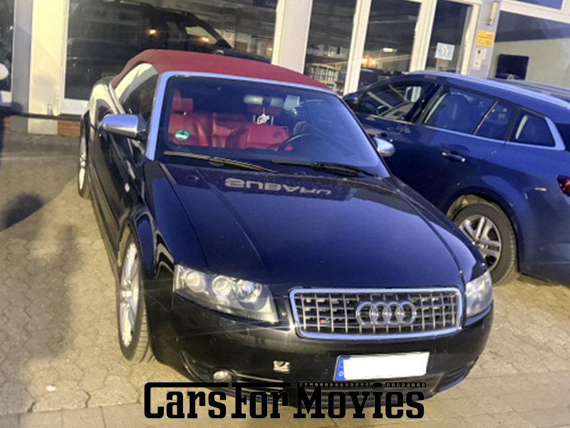 CarsForMovies | Audi A4 s4 Cabrio  2004 Deutschland Schwarz Rot Zwei- und Dreirad Cabrio DE - Sachsen-Anhalt 7854 