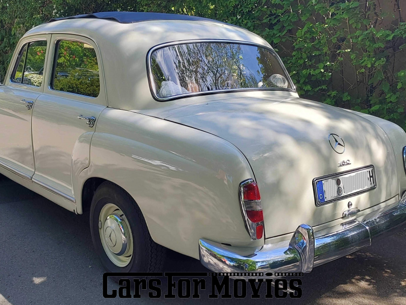 CarsForMovies | Mercedes Benz Ponton 180 b 1961 Deutschland Weiß Braun Zivilfahrzeug Limousine DE - Nordrhein-Westfalen 7856 