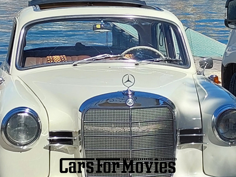 CarsForMovies | Mercedes Benz Ponton 180 b 1961 Deutschland Weiß Braun Zivilfahrzeug Limousine DE - Nordrhein-Westfalen 7856 