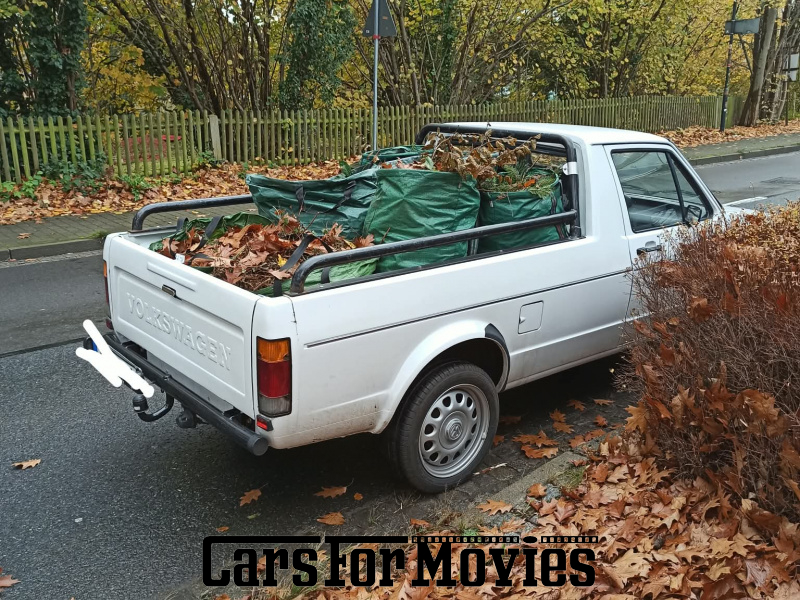 CarsForMovies | Volkswagen Caddy 1987 Deutschland Weiß Schwarz Nutzfahrzeug Pick-up DE - Sachsen 7860 