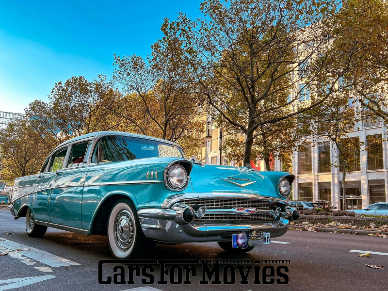 Chevrolet  Bel Air 1957 USA Türkis Sonstige Zivilfahrzeug Limousine DE - Berlin 7865 