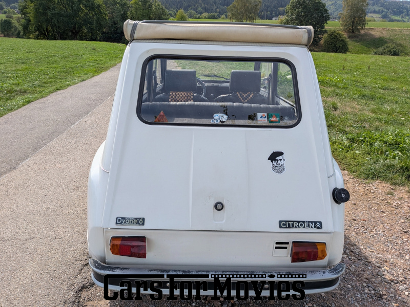 CarsForMovies | Citroen Dyane 1983 Frankreich Weiß Schwarz Zivilfahrzeug Kleinwagen DE - Baden-Württemberg 7885 