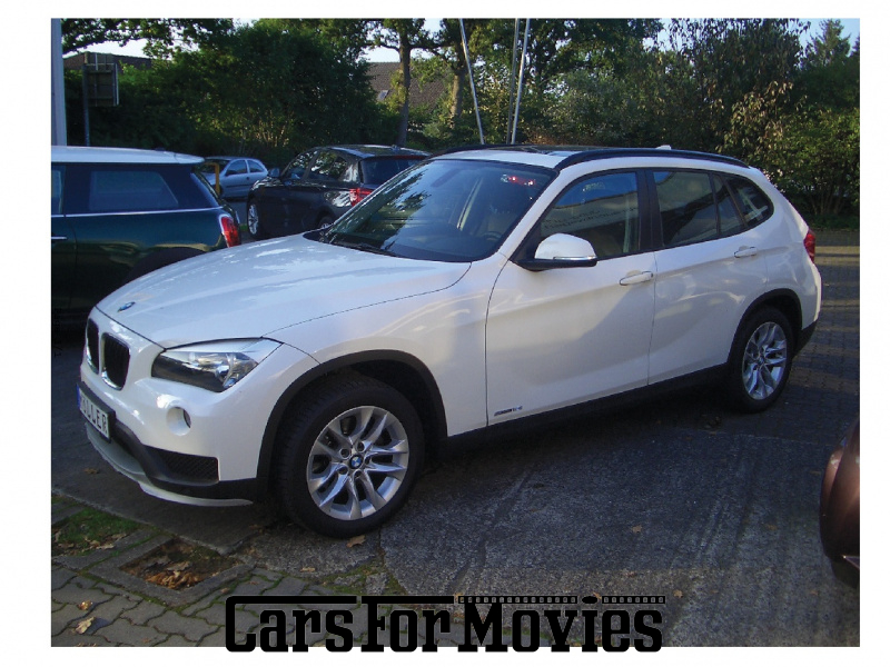 CarsForMovies | BMW X1 2014 Deutschland Weiß Schwarz Zivilfahrzeug SUV DE - Berlin 7883 
