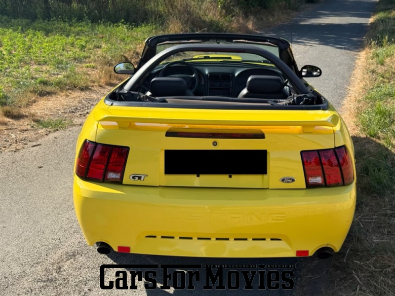 CarsForMovies | Ford Motor Company Mustang GT Cabriolet  2001 USA Gelb Schwarz Zivilfahrzeug Cabrio DE - Bayern 7887 