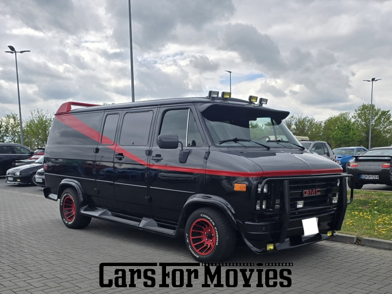 CarsForMovies | GMC G20 1979 USA Schwarz Grau Zivilfahrzeug Bus DE - Rheinland-Pfalz 7891 A Team, A-Team