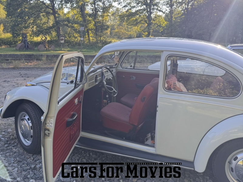 CarsForMovies | Volkswagen Käfer 1969 Deutschland Weiß Rot Zivilfahrzeug Kleinwagen DE - Niedersachsen 7896 