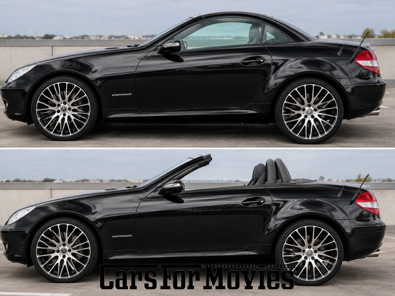 CarsForMovies | Mercedes Benz SLK Limited Edition 2007 Deutschland Schwarz Schwarz Zivilfahrzeug Cabrio DE - Nordrhein-Westfalen 7904 