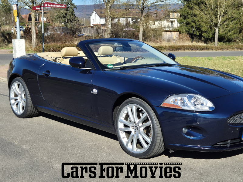 CarsForMovies | Jaguar XK 4.2 Cabrio 2007 England Blau Beige Zivilfahrzeug Cabrio DE - Hessen 7903 