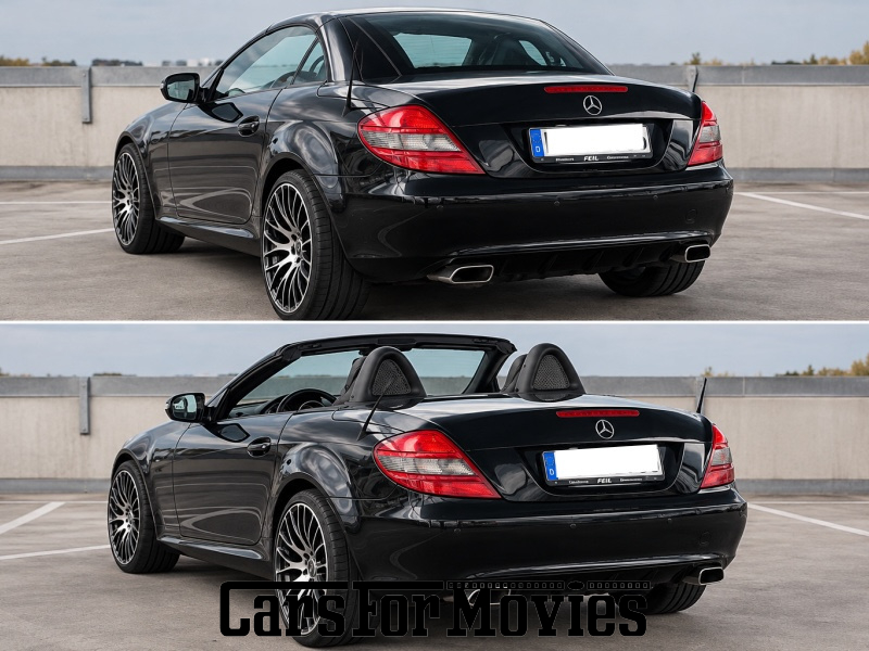 CarsForMovies | Mercedes Benz SLK Limited Edition 2007 Deutschland Schwarz Schwarz Zivilfahrzeug Cabrio DE - Nordrhein-Westfalen 7904 