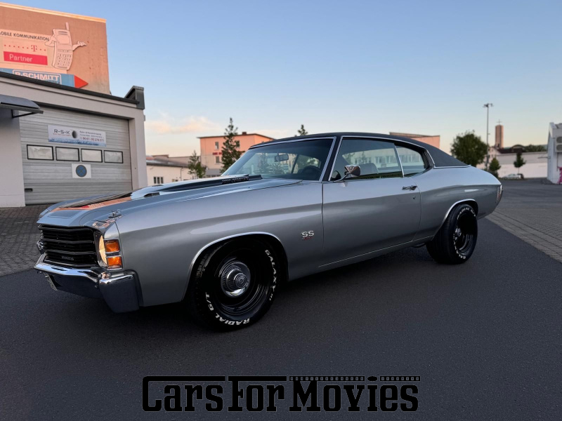 Chevrolet  Chevelle 1971 USA Silber Schwarz Zivilfahrzeug Coupe DE - Nordrhein-Westfalen 7912 