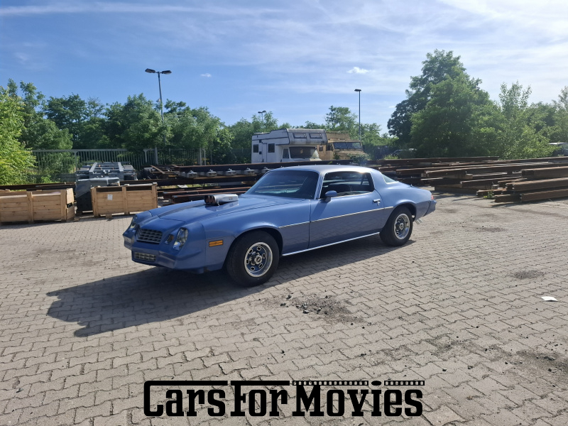 CarsForMovies | Chevrolet  Camaro 1978 USA Blau Schwarz Zivilfahrzeug Coupe DE - Baden-Württemberg 7923 