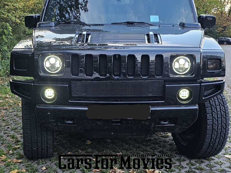 Hummer H2 2003 USA Schwarz Schwarz Nutzfahrzeug Geländewagen DE - Bayern 7919 