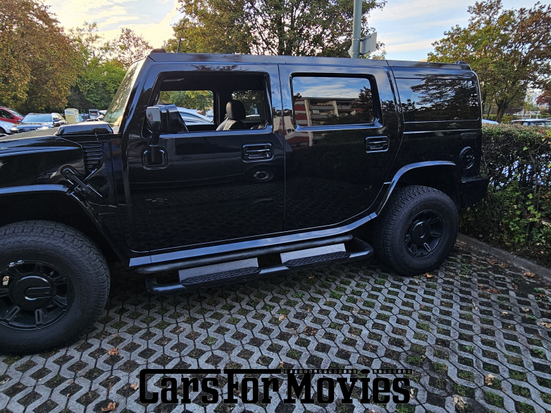 CarsForMovies | Hummer H2 2003 USA Schwarz Schwarz Nutzfahrzeug Geländewagen DE - Bayern 7919 