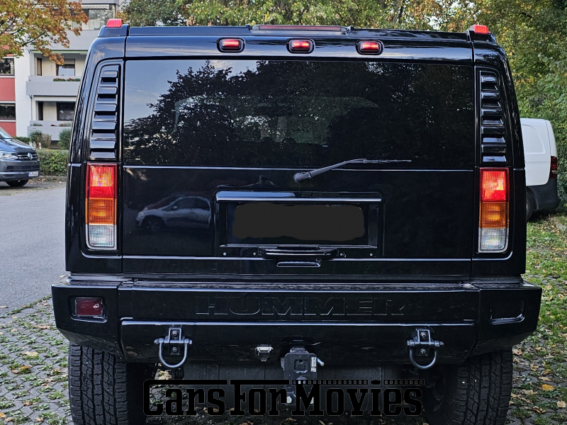 CarsForMovies | Hummer H2 2003 USA Schwarz Schwarz Nutzfahrzeug Geländewagen DE - Bayern 7919 
